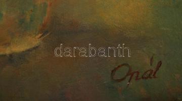 Kocsis Valéria (1958-): Csendélet körtével. Olaj, farost, jelzett, keretben, 50×40 cm