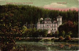Karlovy Vary, Karlsbad; Schloss Mattoni / castle (EB)