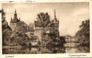 Budapest, Várőrségi laktanya, Vajdahunyad vára - 2 db régi képeslap / 2 old postcards
