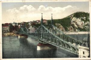 Budapest, Ferencz József híd, Kossuth mauzóleum - 2 db régi képeslap