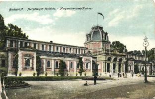 Budapest, Országház, Margitszigeti fürdőház - 2 db régi képeslap