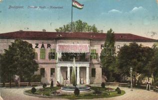Budapest, Margitsziget, Császárfürdő - 2 db régi képeslap