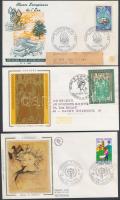 1965-1979 6 diff FDC, 1965-1979 6 klf FDC