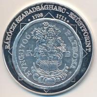 DN A magyar nemzet pénzérméi - Rákóczi szabadságharc ezüstforint 1703-1711 Ag emlékérem (10,37g/0,999/35mm) T:PP fo.