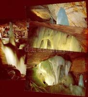 Képeslapok a dachsteini csepkőbarlangból 4db postatiszta képeslapon