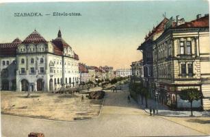 Szabadka, Subotica; Eötvös utca / street (EK)