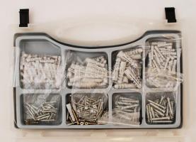 Power Force fúrófej készlet, 500db-os újszerű állapotban, 20x33cm