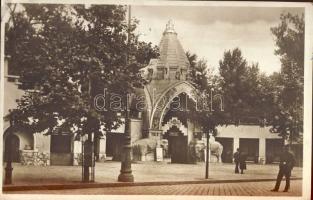 Budapest, Állatkert főbejárata (1942)
