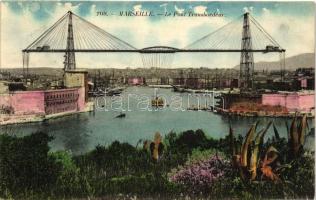 Marseille, Le Pont Transbordeur / port, transporter bridge (EK)