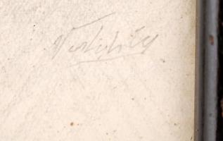 Vastag jelzéssel: Női portré.  Ceruza, papír, 15×11 cm