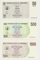 Zimbabwe 2006-2008. 10c-5.000.000.000$ (7xklf) T:I
Zimbabwe 2006-2008. 1 Dollar - 5.000.000.000 Dol...