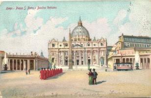 Rome, Roma; Piazza S. Pietro e Basilica Vaticana