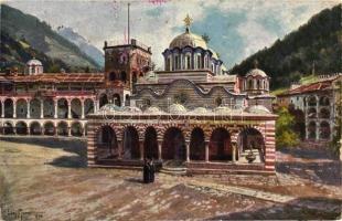 Rila, Monastery, on the backside General Nikola Zhekov, commander-in-chief of the Bulgarian Army, s: Willy Moralt (EK)