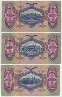 1930. 100P (5x) sorszámkövetők T:I-