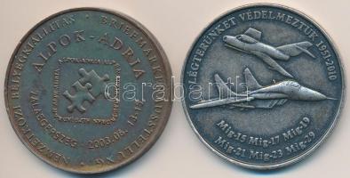 2010. Jubileumi Nemzetközi Repülőnap - Kecskemét / Légterünket védelmeztük 1951-2010" fém emlék...