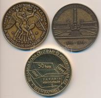 Lebó Ferenc (1960-) 1996. "A Honfoglalás emlékére - Emese álma / Álmos áldozata" Br emléké...