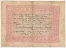 1848. 5Ft "Kossuth bankó" vörösesbarna T:III