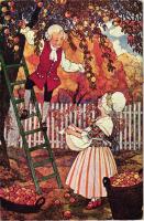 Autumn, apple harvest, s: Wenig (EK)