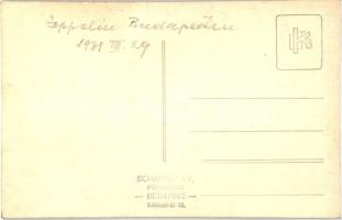 1931 Budapest XXI. Csepel, Zeppelin léghajó Csepel felett, Schäffer Gy. photo