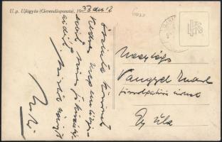 1933 Gerendáspuszta, photo