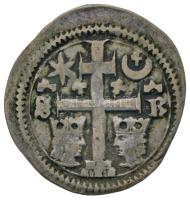 1270-1272. Szlavón Denár Ag "V. István" (0.79g) T:2,2- patina Unger I.: Sz. 12.