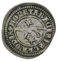 1270-1272. Szlavón Denár Ag "V. István" (0.79g) T:2,2- patina
Unger I.: Sz. 12