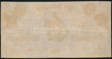 1852. 5Ft "Kossuth bankó" kitöltetlen "D" sorozat T:II-,III szép papír
Hungary ...