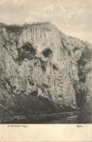 Rév, Vadul Crisului; A kétszemű hegy / mountain rock formation (EK)