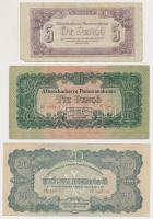 1944. 1P-100P (10x) "A Vörös Hadsereg Parancsnoksága" T:III