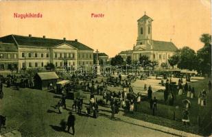 Nagykikinda, Kikinda; Piac tér / market square (EB)