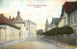 Nagyszeben, Hermannstadt, Sibiu; József utca / street (EB)
