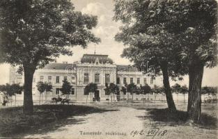 Temesvár, Timisoara; Hadbíróság / military court (ragasztónyom / gluemark)