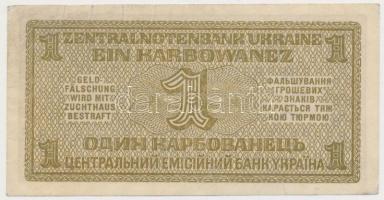 Ukrajna / Német megszállás 1942. 1K T:I-
Ukraine / German occupation 1942. 1 Karbowanez C:AU