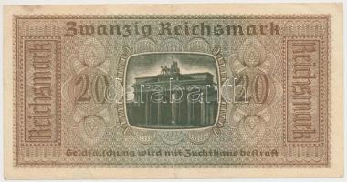 Német 3. Birodalom / Német megszállt területek 1940-1945. 20M T:II-
German Third Reich / German occ...