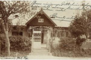 1902 Neszmély, Irma-lak, villa. photo