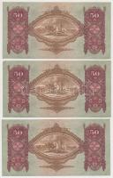 1932. 50P (5x) sorszámkövetők T:I-,II,II-
