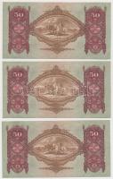 1932. 50P (5x) sorszámkövetők T:I-,II,II-