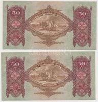 1932. 50P (5x) sorszámkövetők T:I-,II,II-
