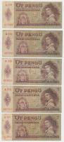 1939. 5P (5x) + 1945. 50P T:III