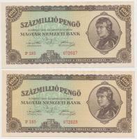 10db-os vegyes pengő bankjegy tétel T:I-II