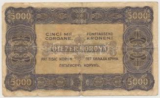 1923. 5000K nyomdahely nélkül, "T.W." jelöléssel T:III-