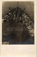 SMS Erzherzog Franz Ferdinand, Mittagrast / lunch break on board of SMS Erzherzog Franz Ferdinand, sleeping mariners