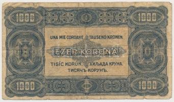 1923. 1000K "T.W." jelöléssel, nyomdahely nélkül T:III-