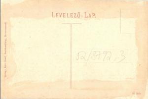 Nagyszeben, Hermannstadt; Piactér / Kleiner Ring, Verlag von Karl Graef / market place (fl)