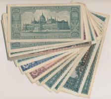 25db-os vegyes pengő bankjegy tétel T:II-(csak pár db),III