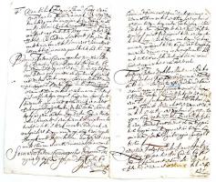 1721 Pápai lakos birtokaival kapcsolatos vármegyei jegyzőkönyv, magyar és latin nyelven, 2 db viasz ...