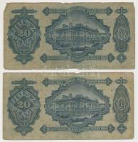 1930. 20P (5x) T:III,III-