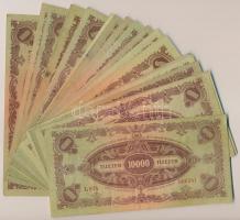 1945. 10.000P (30x) mind "MNB" bélyeggel T:III