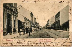 Temesvár, Timisoara; Gyárváros, Fő utca / main street (r)