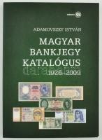 Adamovszky István: Magyar bankjegy katalógus 1926-2009, Budapest 2009, 1. kiadás, használatlan